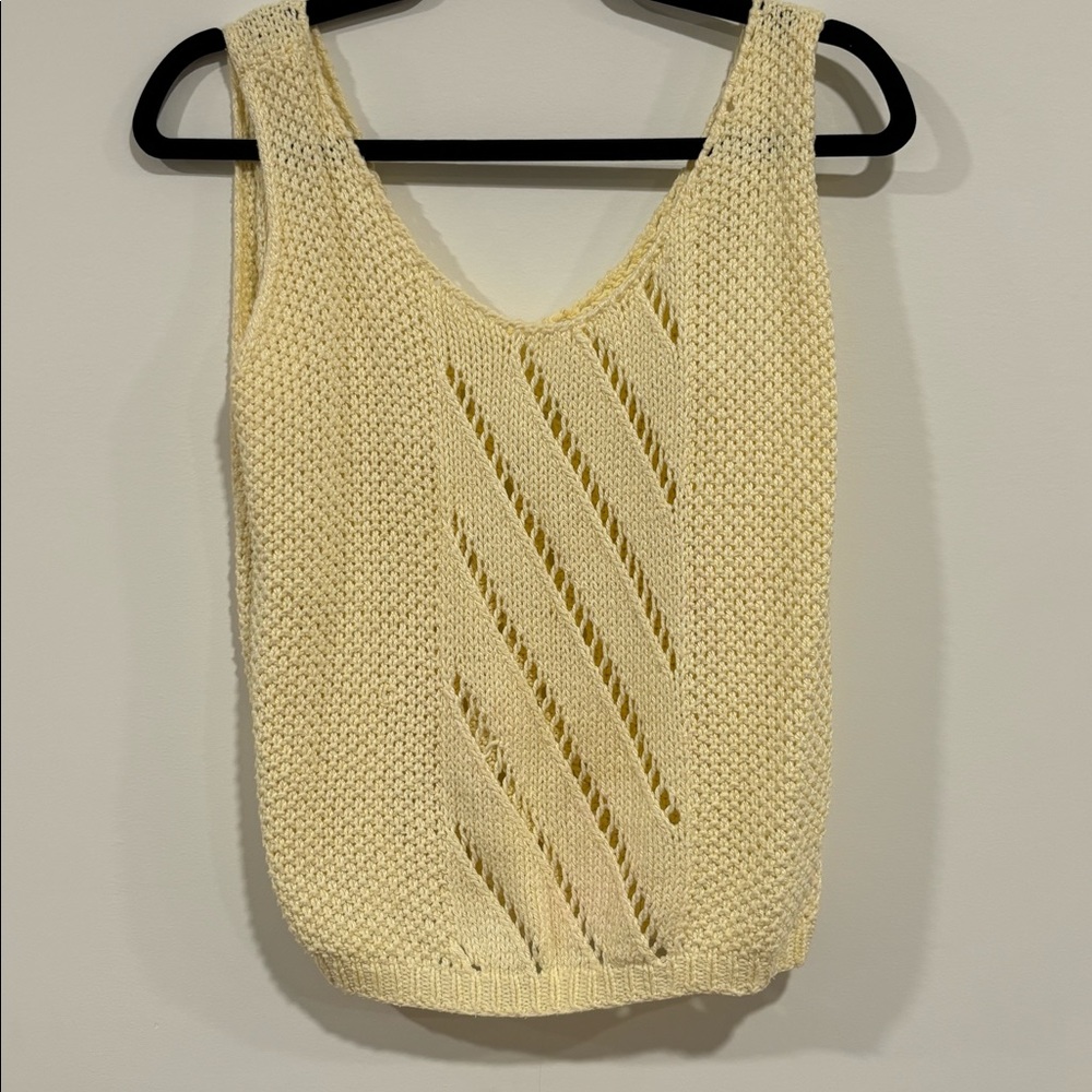 Vintage sweater tank